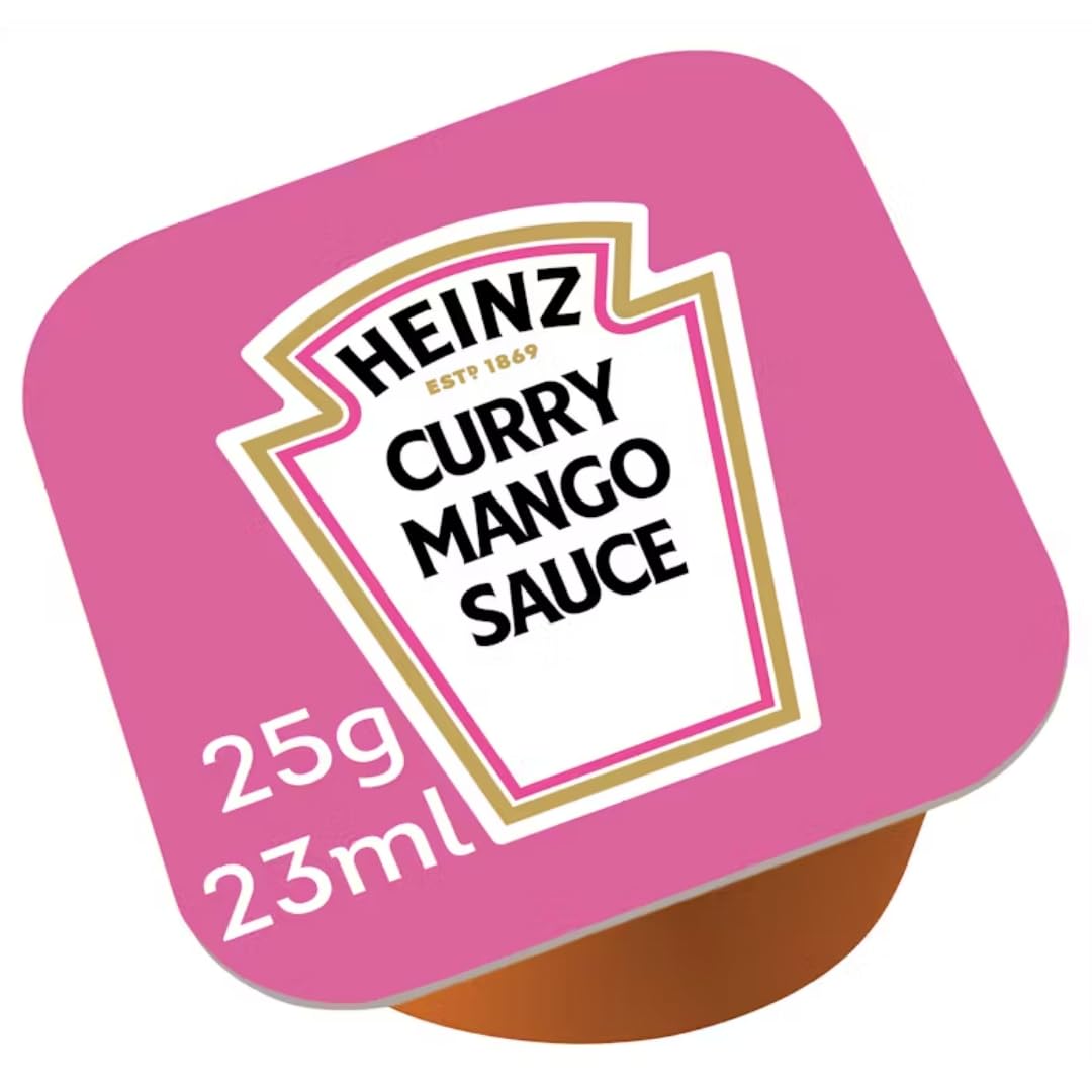 Heinz Curry Mango Sauce 300 Portionen x 23 Mililiter + Pufai