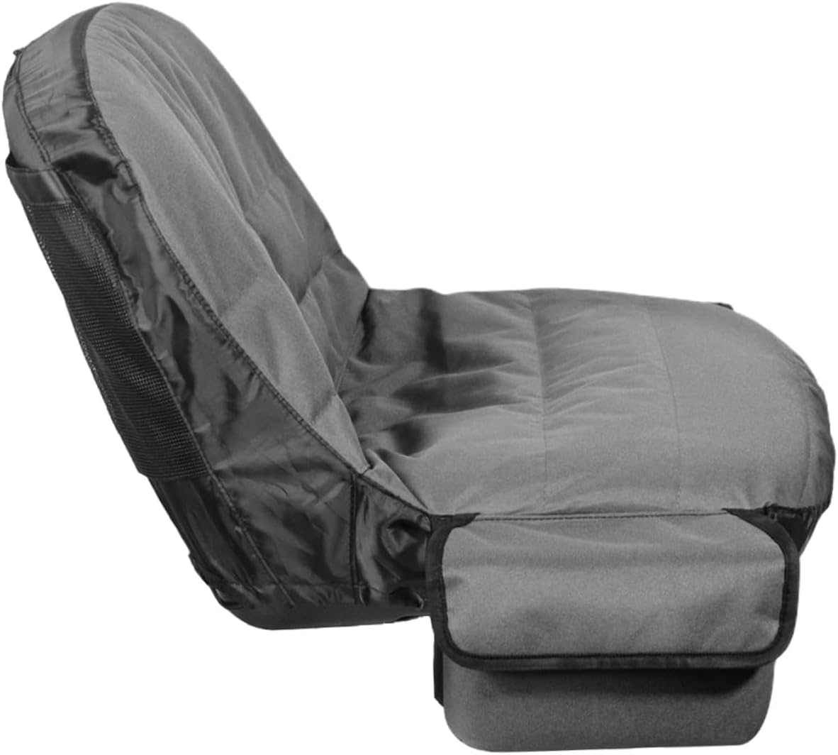 Lawn Mower Seat Cover Tractor Seat Protector with Storage Bag Lightweight and Comfortable for Riding Mowers and Armless Tractors Outdoor Use