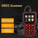 OBD2 Scanner, Diagnostic Machine with Reset, DTC, Data Stream, I/M Readiness, Clear Error Code, OBD2 Code Reader for Checking Engine Light & Emissions Readiness