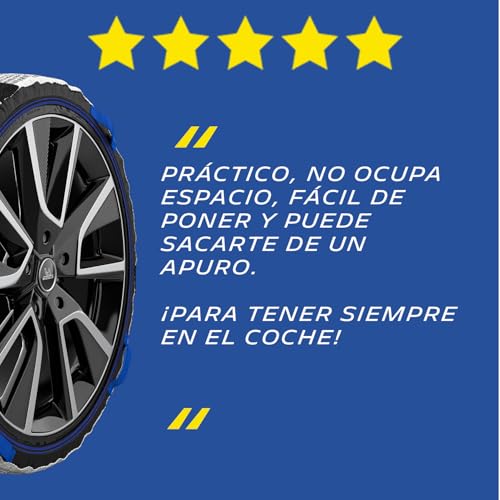 Disfruta de la montaña en coche con las fundas de nieve MICHELIN SOS GRIP EVO 5 7