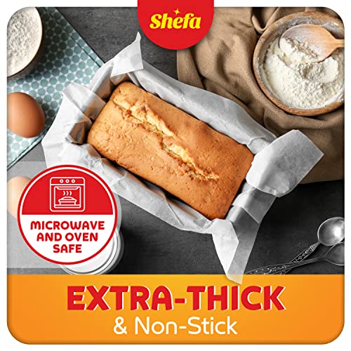 SHEFA 50 Pcs Premium Quality Square Baking Paper Sheets Grease Proof Parchment Paper Bake Cake precut Ready Cut for Oven Tray Value Pack - Image 4