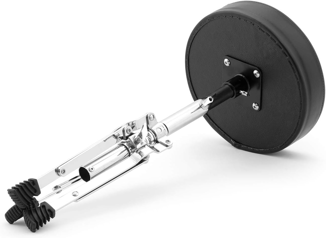Deep ROCKMUSIC - Asiento Taburete SILLIN Ajustable TR26 para BATERIA ACUSTICA Y BATERIAS ELECTRONICAS con Asiento Acolchado