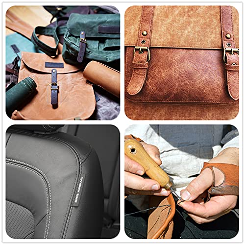 Hilos encerados 12 colores para coser y manualidades miniatura 5
