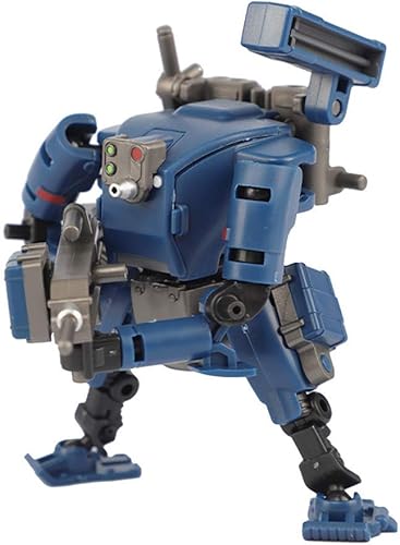 Scakbyer Mech - Kit de construcción de figuras de acción, 3.1 in, escala 160, robot de asalto, modelo MM001, azul océano disponible en Yaxa Peru
