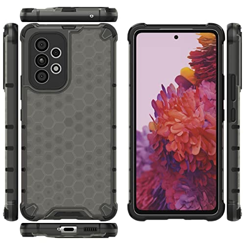 Image of Glasgow Back Case Cover Designed for Samsung Galaxy A53 5G - Black