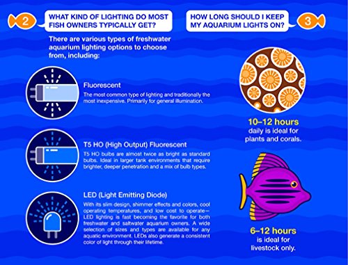 Marineland 32996 Led Aquarium Light, Natural Shimmering Light,Glass #TOP5