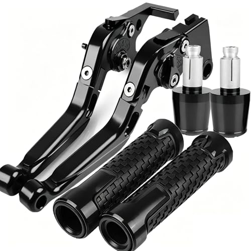 Poignées moto ER6N anti-vibrations et leviers ergonomiques pour éliminer la fatigue