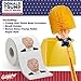 Trump Toilet Bowl Cleaner & Scrubber Set by Gagster – Democrat & Republican Bathroom Essentials Bundle – Trump Look-Alike Brush & 3-Ply Tissue Paper Roll – Top Political Gag Gift for Laughter