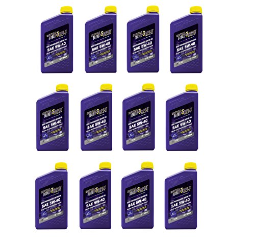 Aceite Royal Purple 5W-40 Set 12 Botellas 1 Quart miniatura 1