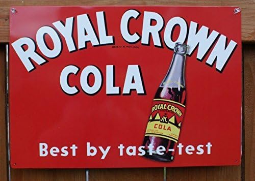 Royal Crown Cola Soda Tin Sign 13 x 17in by Imports
