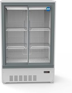 業務用(ジェーシーエム)JCM箱型冷蔵ショーケース JCMS-355B 355リットル 幅900×奥行550×高さ1400mm ビールショーケース 冷蔵庫【配送先の店舗名or会社名を記載下さい】