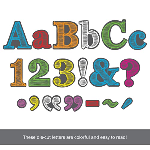 image for Barker Creek Letter Pop-Outs, 4