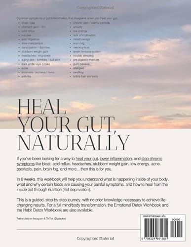 Volume 1: Gut Detox Workbook: A step-by-step workbook for a nutrition-based approach to healing your gut. (The Journey to Wholeness Series) – Bild 2