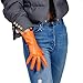 DooWay Fashion Leather Gloves Women Faux Lambskin Soft Over Wrist 11