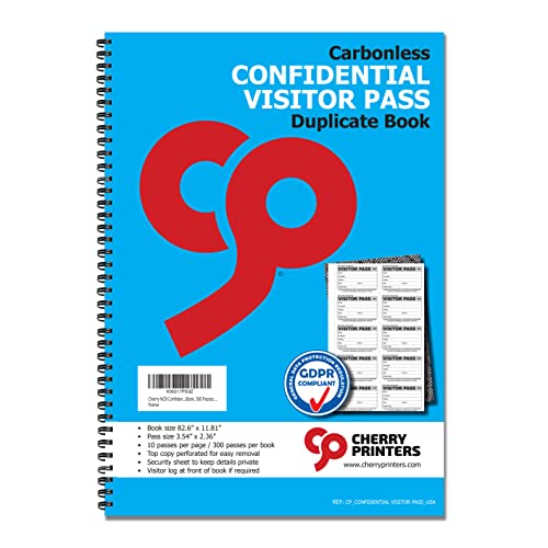 Cartes de visite Confidentiel autocopiantes de format rectangulaire pour classement de notes