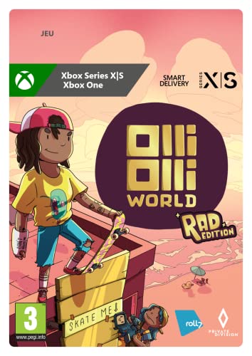 OlliOlli World Rad Xbox Series jeu à télécharger avec graphismes et flow uniques