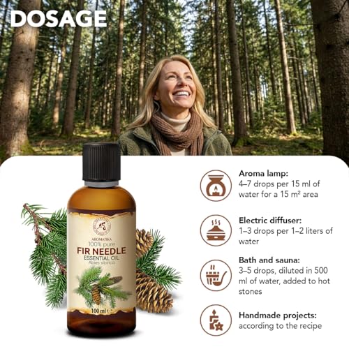 Aceite Esencial de Aguja de Abeto 3.4 Fl Oz miniatura 7