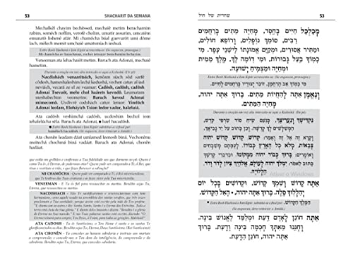 Sidur Completo Sefaradi Com Tradução E Transliteração