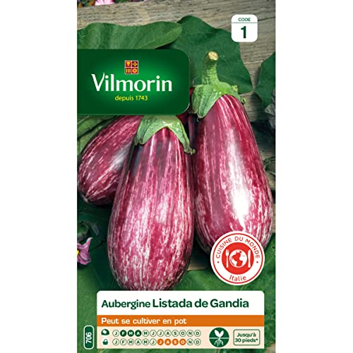 Vilmorin - Aubergine Listada Gandia