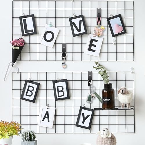 Gute 166269 30 Pcs Gridwall Hooks, Display Hooks For Grid Wall Panel, Notch Display Hooks Utility Gridwall Hanging Hooks Accessories thumb #5
