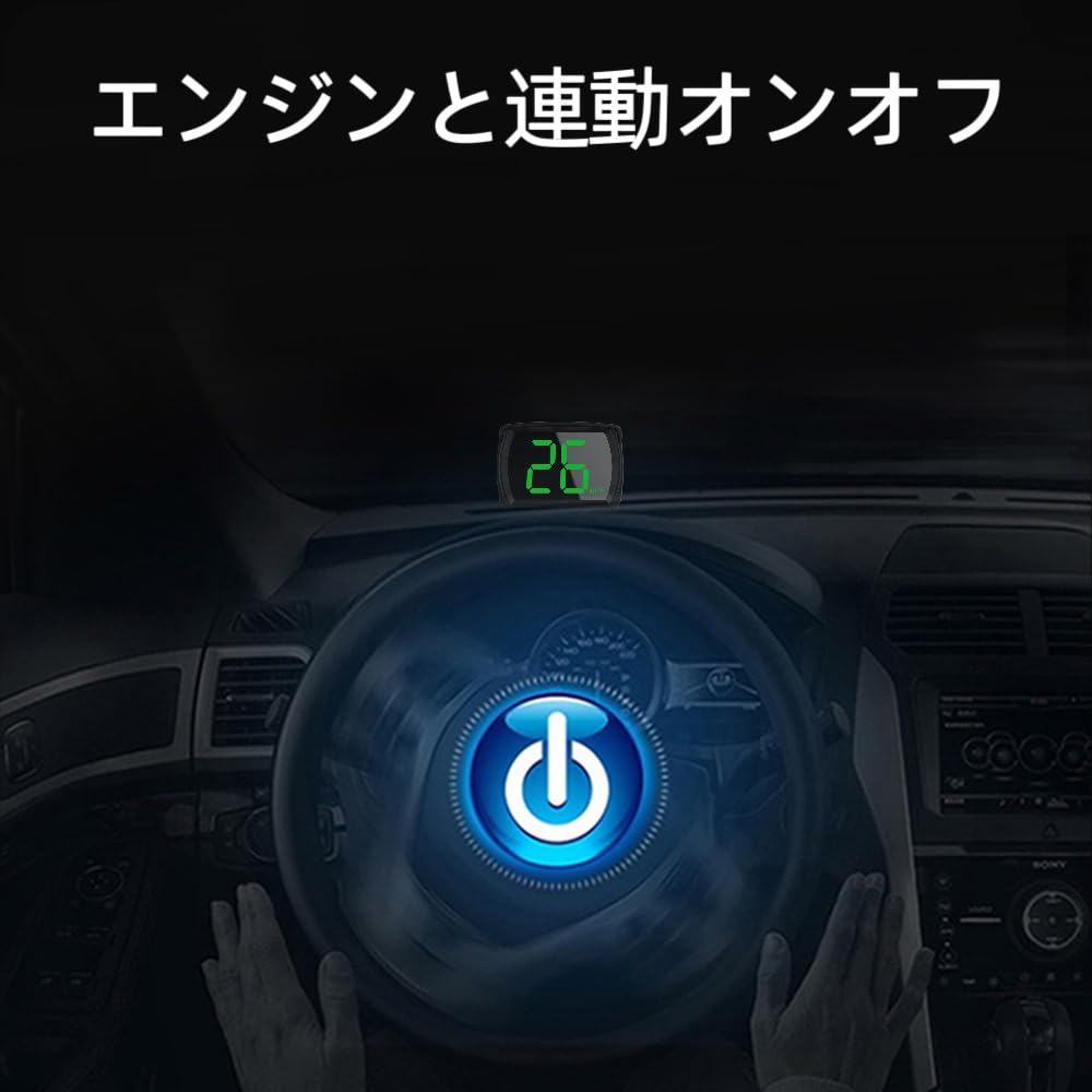 Amazon.co.jp: 車用 スピードメーター 追加メーター ヘッドアップ