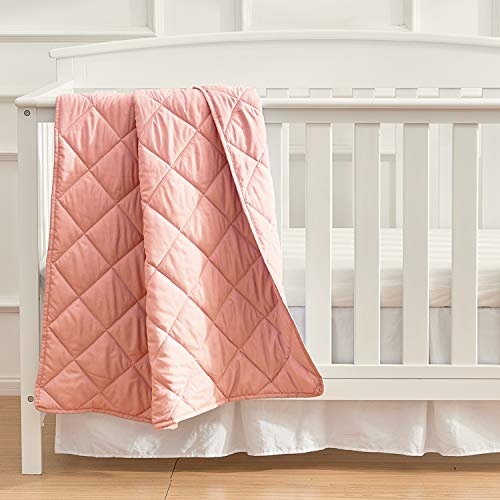EXQ Home Toddler Comforter Baby Quilt Blanket Soft Lightweight,39×47 Inches Polyester Toddler Nursing