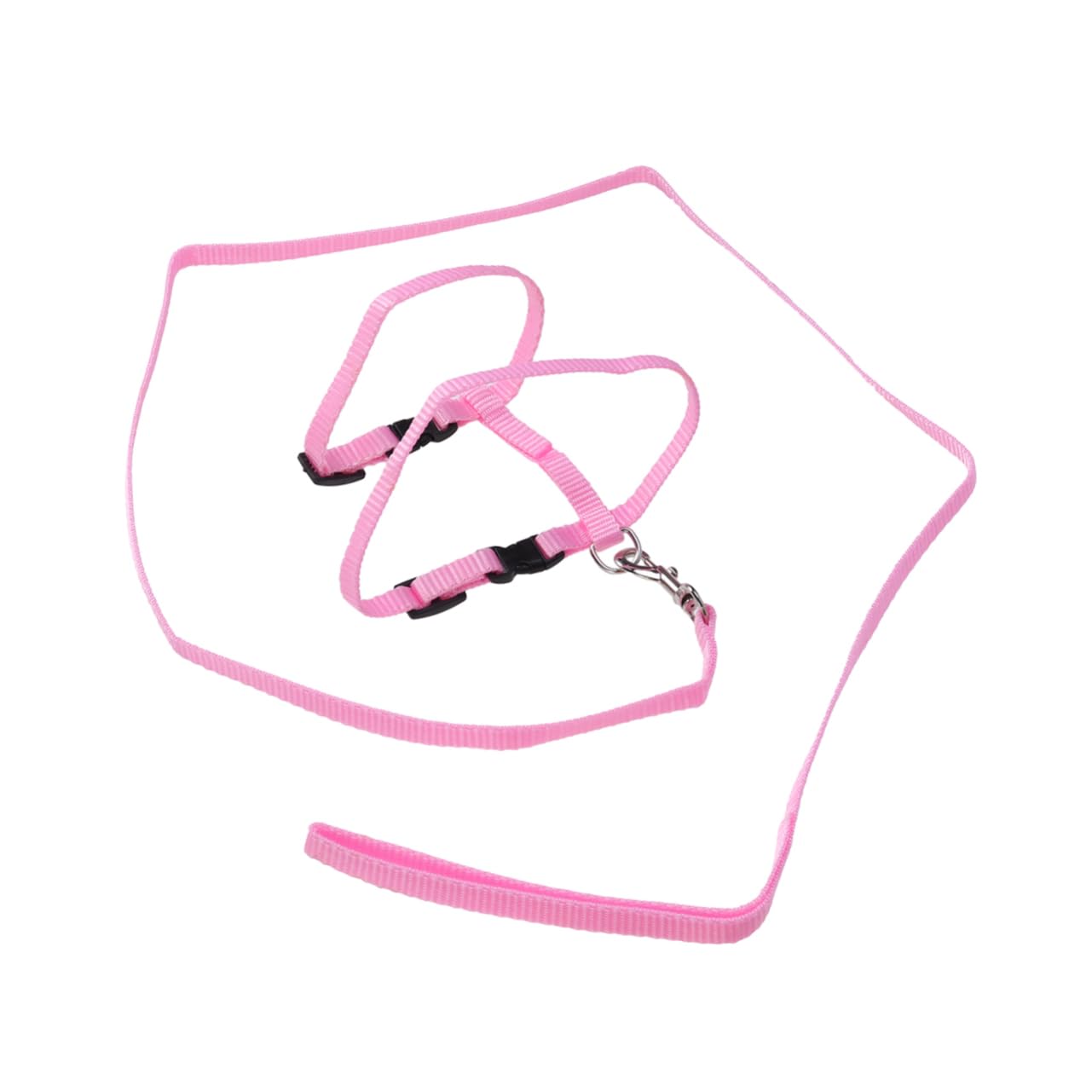 Mipcase Pet Accessory Cat Harness Traction Rope Leash for Exercise Freedom Nylon Quick Release Buckle