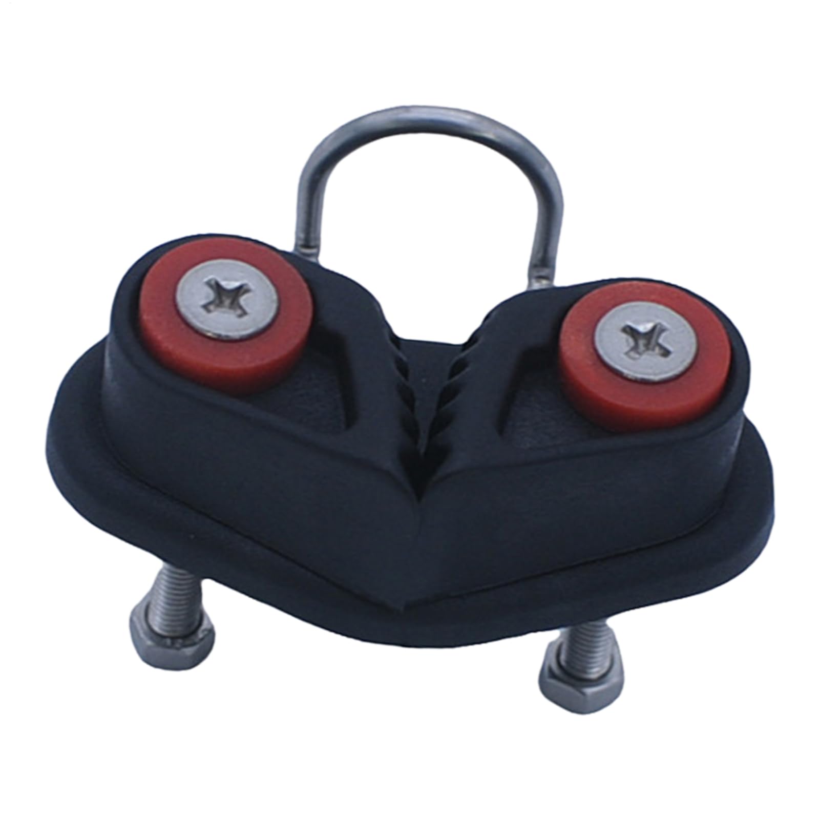 Tacchetti a camma – Tacchetti in nylon con diametro della corda da 3-15 mm, resistenti all'usura, sicuri accessori per kayak, chiusura a corda portatile affidabile di lunga durata | Tacchetti neri per