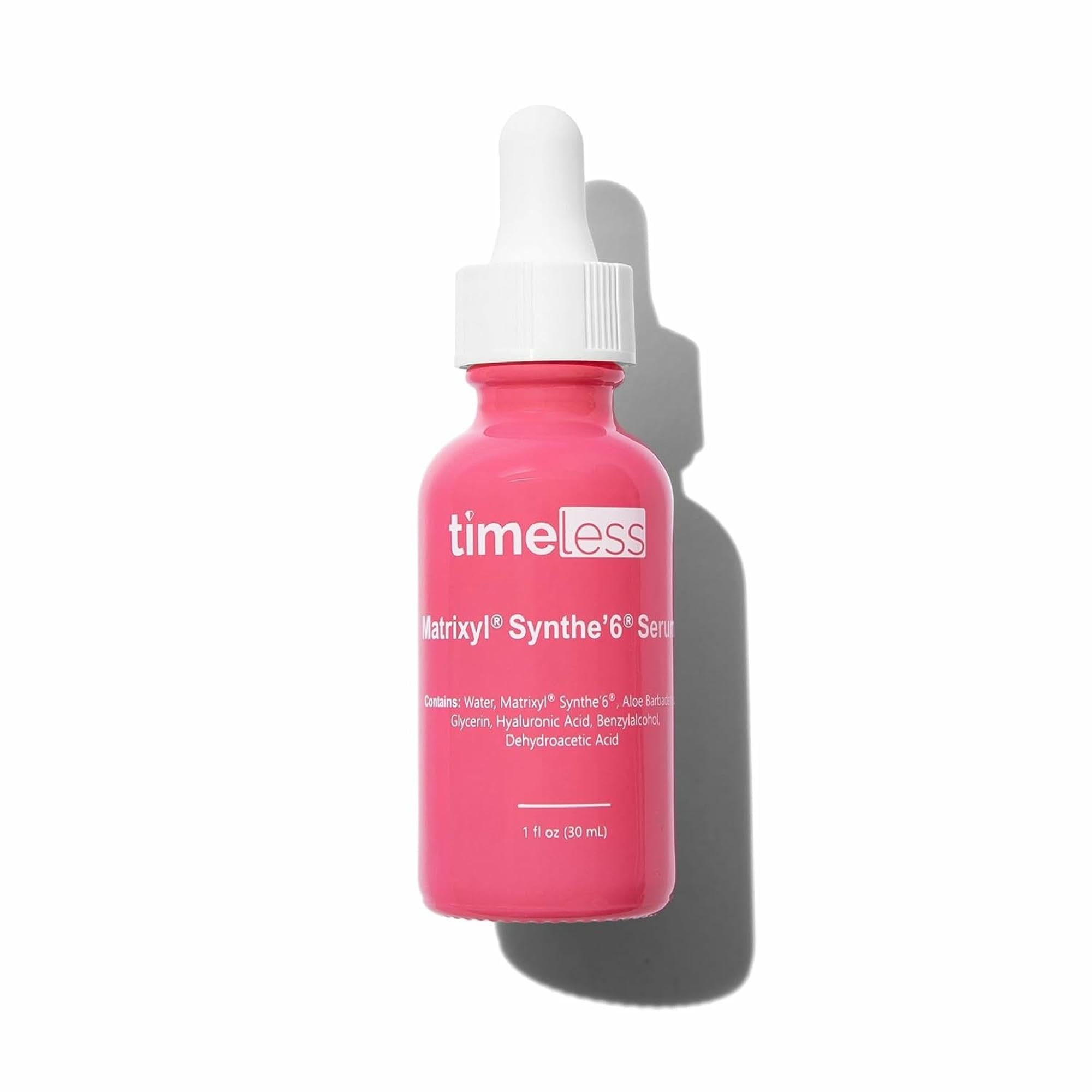 Timeless Skin CareMatrixyl Synthe’6 Serum - Face Serum for Skin Care - with Hyaluronic Acid for Hydration - 1 oz