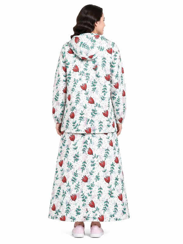 Image of Romano nx 100% Waterproof Rain Skirt Top Jacket for Women Rain Coat with 3 Years Warranty in 28 Colors
