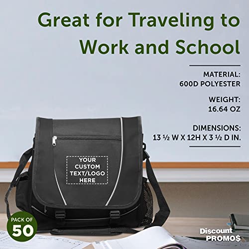 Set de 50 maletines personalizados negros miniatura 6