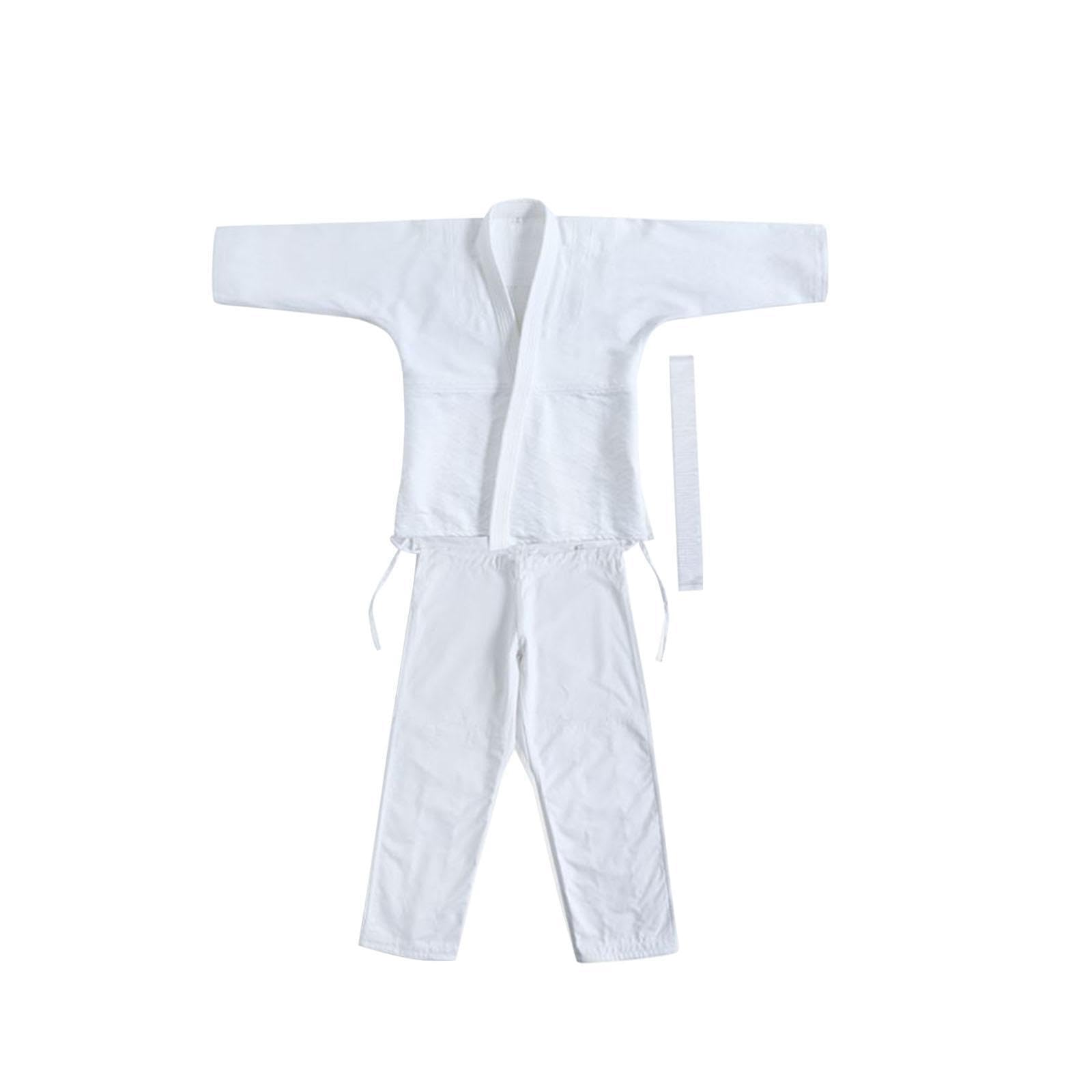 Judogi, Kimono de karaté, Uniforme,Blanc,155 cm