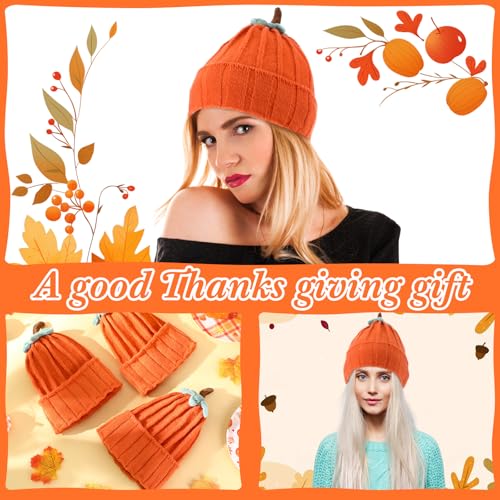 Gorro Tarpop de Lana Calabaza para Mujer 3 Piezas miniatura 4