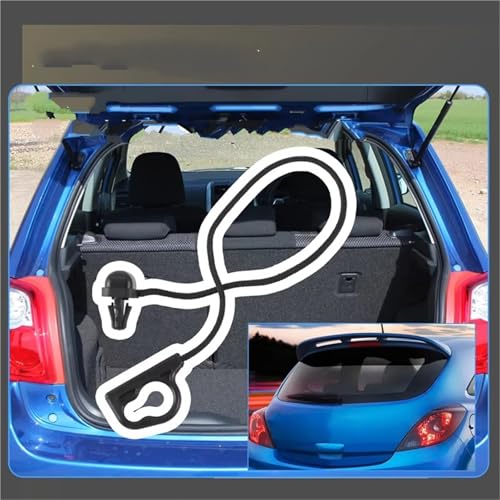 Sangle de coffre de voiture robuste ajustable pour plage arrière Corsa D E - 3