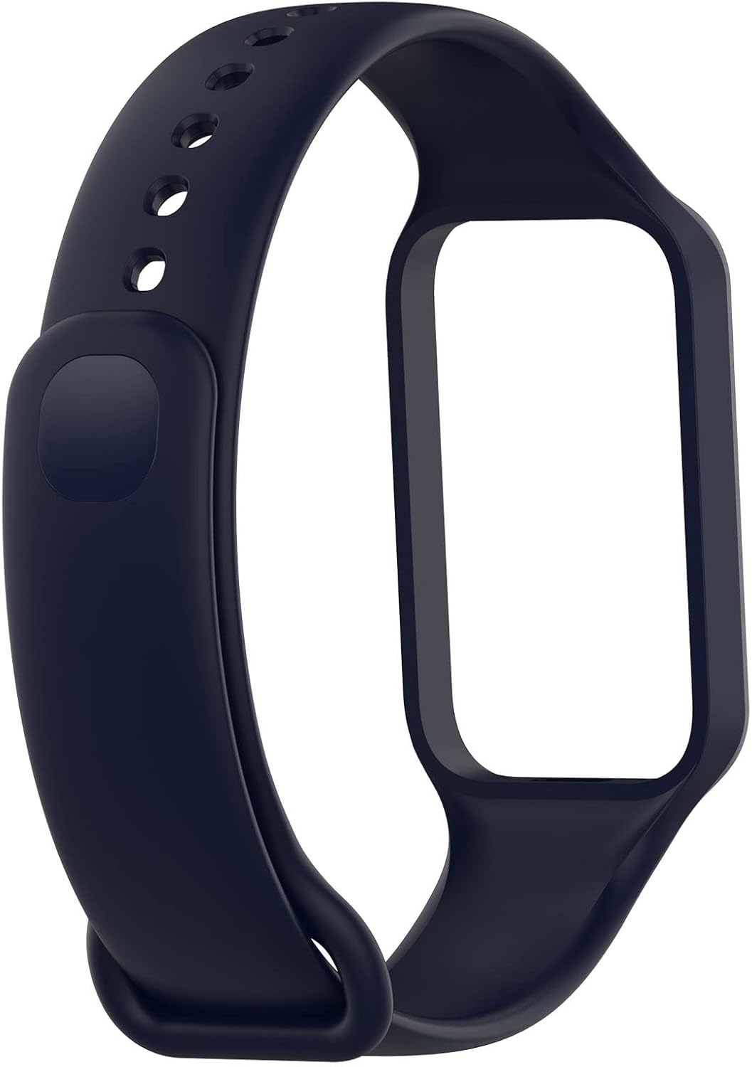 Bracelet De Montre Pour Xiaomi Smart Band 8 Active – Silicone Sport, Boucle Inox, 16 Mm, 8 Couleurs, Ajustable