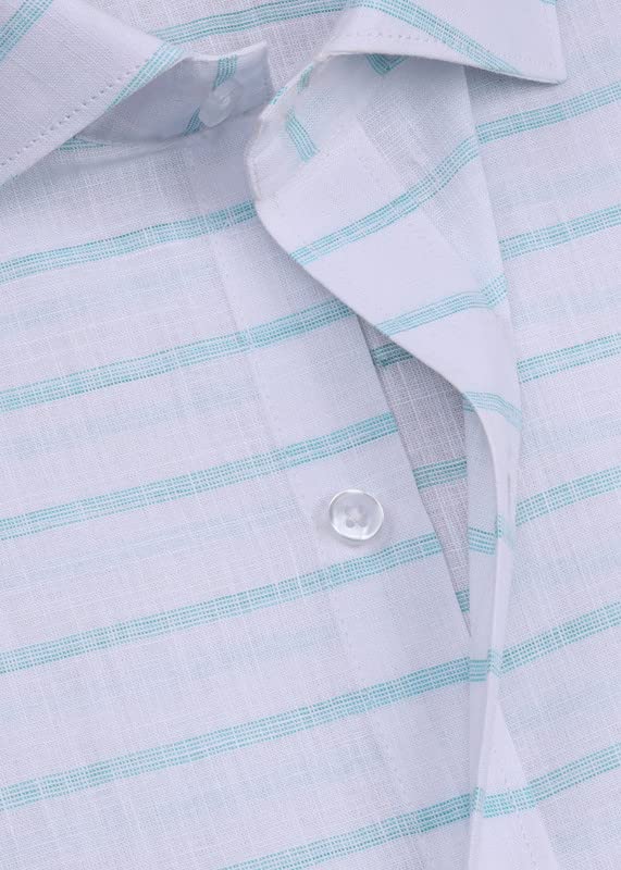 Image of Men's Half Sleeve Linen Shirt