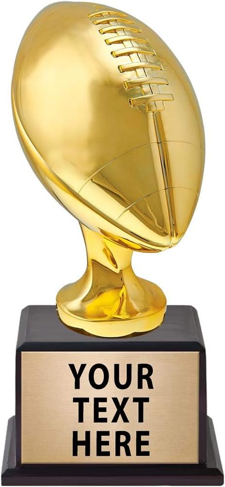 Crown Awards Football Trophies, 15" Jumbo Sport Football Trophy Award with Free Engraving Prime
