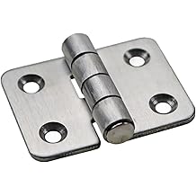 Stainless Steel Industrial Hinge for Electrical Machinery Equipment Cabinets and Distribution Boxes - Durable and Reliable 1 Piece