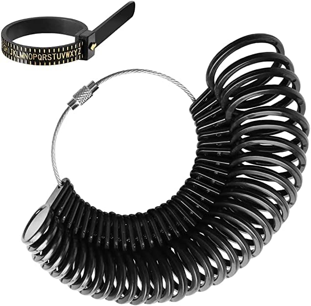 Ring Sizer Uk， Finger Sizing Measuring Tool, Finger Size Measurer