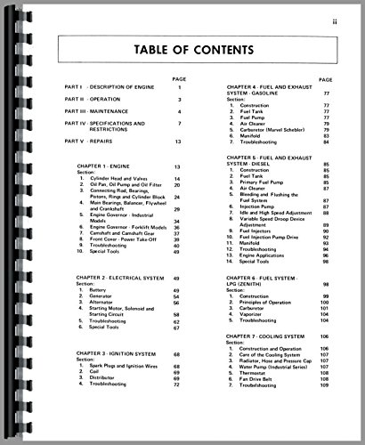 Hesston 300 Windrower Ford Engine Service Manual