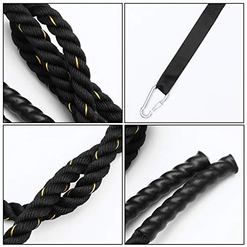 BESPORTBLE 1 conjunto de corda de treinamento para academia pesada para treino corporal, corda de po