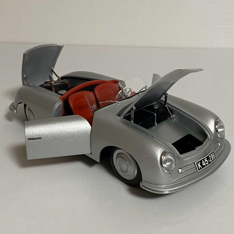 オートアート ポルシェ356NR1 シルバー　1948 Amazon | ☆オートアート／AUTOart :1/18 ☆ミニカー 356 NR.1