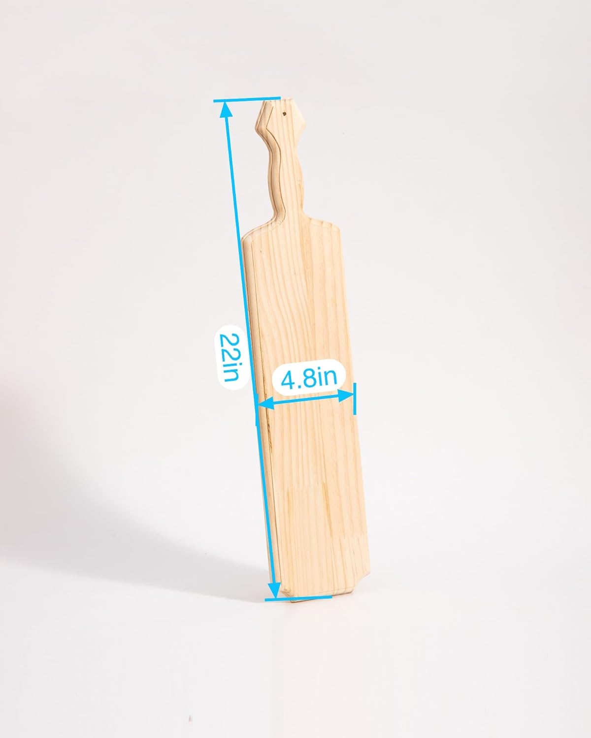 4Pcs 22inch Sorority Paddle - Greek Fraternity Paddle, Unfinished Wooden Frat Paddle, Solid Pine Wood Paddles