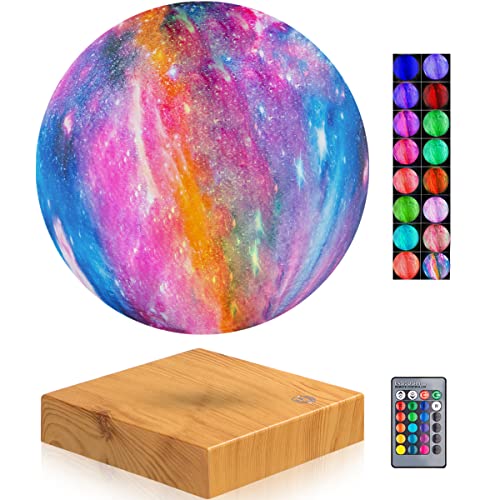 Lampe lune en lévitation pour décoration de chambre et ambiance apaisante de nuit