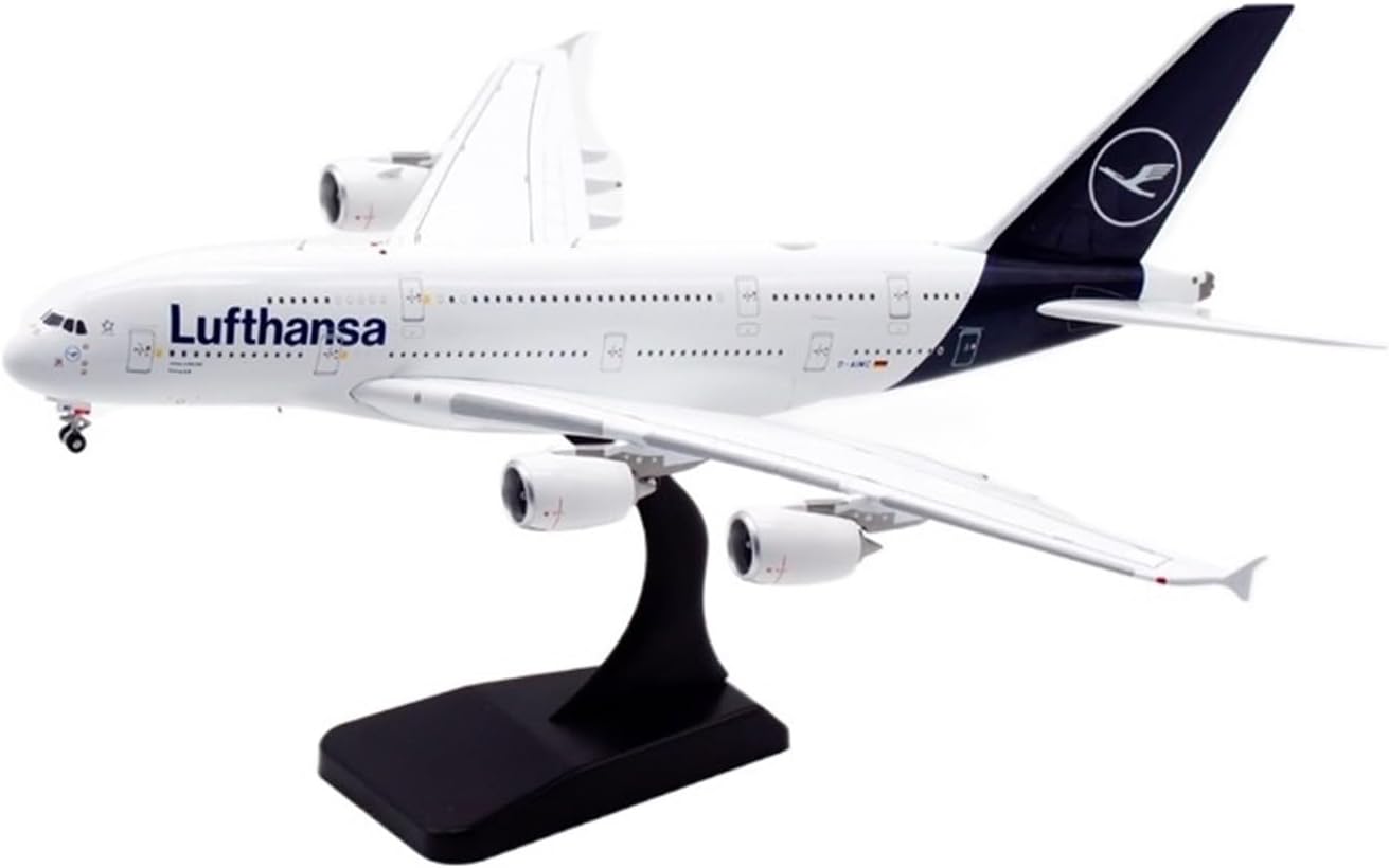 Die Cast Plane 1 400 for A380 Metal Simulation Scale Alloy Aircraft Model Die-cast Craft Decoration Collection Finished Metal Airplane