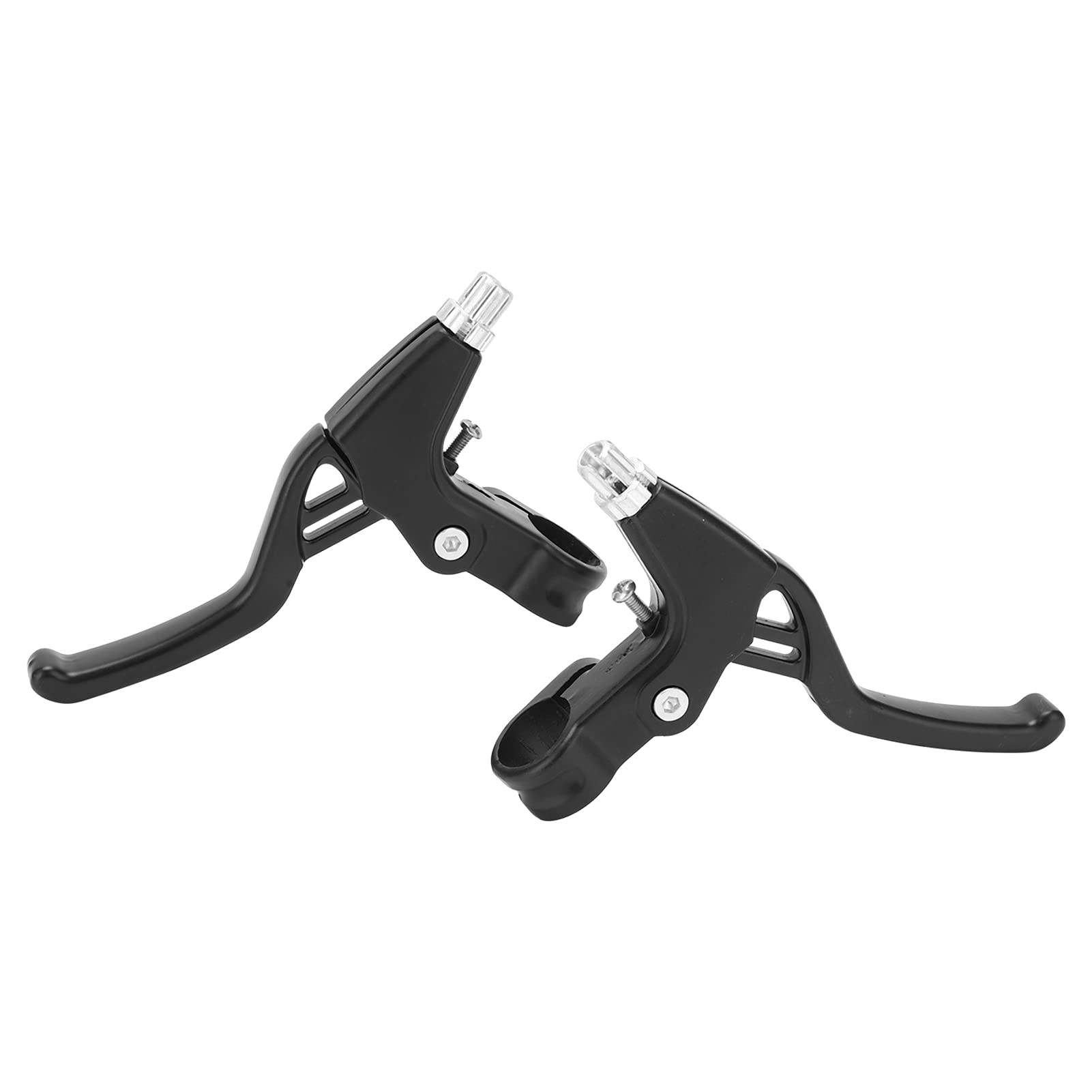 1 paio di leve freno universali per bici con manubrio freno a V in lega di alluminio per la maggior parte delle bici da strada MTB, 2,2 cm (Nero)