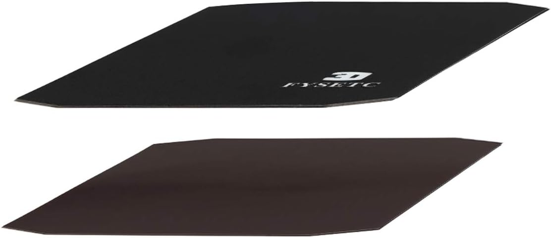 FYSETC 3D Printer Upgrade Magletic Build Surface 160X130 mm/ 6.2X5.1inch 2 in 1 Flexible Hotbed Build Plate with Adhesive Backing for Monopri Select Mini V2/ V1/ Pro/V3/ Malyann M200