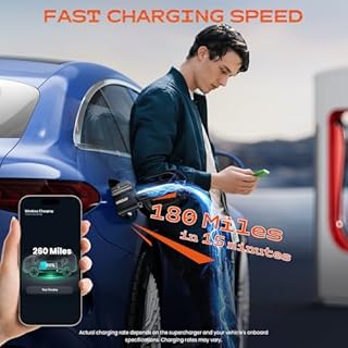 NACS to CCS Adapter-Max 500A 1000V -Compatible with Tesla Supercharger V3/V4-Fast Charging NACS to CCS1 Fit for Ford,GM,Rivian,Hyundai,Kia,Volvo,Polestar EVs