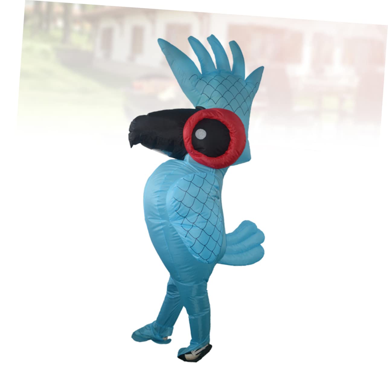 LIFKOME Nadmuchiwane Rekwizyty Na Karnawałowe Przyjęcie Kostium Cosplayowy Parrot Fan Na Wydarzenia Noworoczne I Bożonarodzeniowe