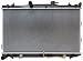Sunbelt Radiator For Kia Spectra Spectra5 2784 Drop in Fitment
